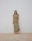 PAREO MAXI DRESS SILK CHIFFON EL FELINO