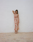 CESTO MIDI DRESS SILK CDC LA ROSA