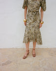 ANITA MIDI DRESS SILK CHIFFON EL FELINO