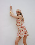 CESTO MINI DRESS SILK CDC LA ROSA