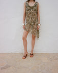 ARENA MINI DRESS SILK CHIFFON EL FELINO