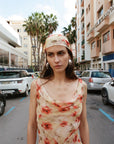 GALERA MAXI DRESS SILK CHIFFON LA ROSA