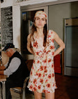 CESTO MINI DRESS SILK CDC LA ROSA