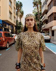 ANITA MIDI DRESS SILK CHIFFON EL FELINO