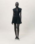 BESO MINI DRESS IN BLACK COTTON