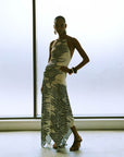 ARTEMIS MIDI DRESS IN ZEBRA PRINT JERSEY - De La Vali