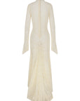 HERMOSA MAXI DRESS IN IVORY LACE