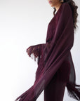 CRISTAL MAXI DRESS IN EARTH CHIFFON