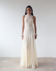 FOEHN MAXI DRESS IN CREAM LACE