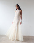 FOEHN MAXI DRESS IN CREAM LACE