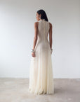 FOEHN MAXI DRESS IN CREAM LACE