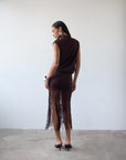 BENTU MINI DRESS IN CEDAR JERSEY