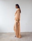 KONA MAXI DRESS IN SHELL GEORGETTE