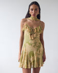 HARMATTAN MINI DRESS IN EL CEREZO GEORGETTE