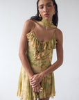 HARMATTAN MINI DRESS IN EL CEREZO GEORGETTE