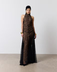 FOEHN MAXI DRESS IN BLACK LACE