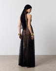 FOEHN MAXI DRESS IN BLACK LACE