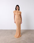 SUESTADO MAXI DRESS IN SHELL GEORGETTE