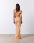 SUESTADO MAXI DRESS IN SHELL GEORGETTE