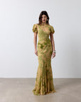 SUMATRA MAXI DRESS IN EL CEREZO GEORGETTE