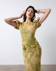 SUMATRA MAXI DRESS IN EL CEREZO GEORGETTE