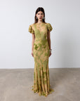 SUMATRA MAXI DRESS IN EL CEREZO GEORGETTE