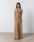 FOEHN MAXI DRESS IN SHELL LACE