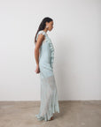 SOLEIL CHIFFON MAXI DRESS IN SPRING BLOOM FLORAL
