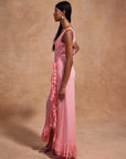 VIAJE MAXI DRESS IN BALLET SILK CHIFFON