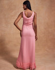 VIAJE MAXI DRESS IN BALLET SILK CHIFFON