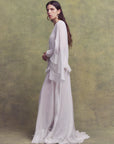 HELIA KIMONO IN WHITE LIGHTWEIGHT COTTON