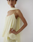 INARA MAXI DRESS IN BRIGHT CREAM CHIFFON