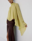 MIA TOP IN PEAR GEORGETTE - De La Vali