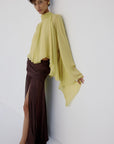 MIA TOP IN PEAR GEORGETTE - De La Vali