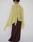 MIA TOP IN PEAR GEORGETTE - De La Vali