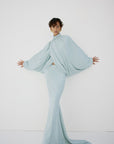 PACIFICA SKIRT IN ICE GREEN SPANDEX JEREY