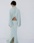 FLORO TOP IN ICE GREEN - De La Vali