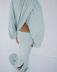 PACIFICA SKIRT IN ICE GREEN - De La Vali