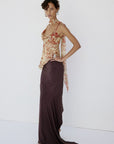 MALITA TOP IN CACHEMIRA GEORGETTE - De La Vali
