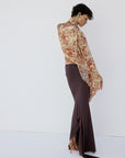 MALITA TOP IN CACHEMIRA GEORGETTE - De La Vali