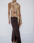 MALITA TOP IN CACHEMIRA GEORGETTE - De La Vali