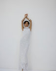 AINHOA MIDI DRESS IN IVORY LACE - De La Vali
