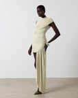 RAVENNA MINI DRESS IN BUTTERCREAM SPANDEX JERSEY