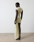 RAVENNA MINI DRESS IN BUTTERCREAM SPANDEX JERSEY
