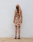 CESTO MINI DRESS SILK CDC LA ROSA