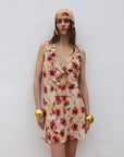 CESTO MINI DRESS SILK CDC LA ROSA