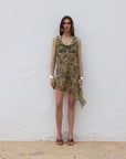 ARENA MINI DRESS SILK CHIFFON EL FELINO