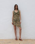 ARENA MINI DRESS SILK CHIFFON EL FELINO