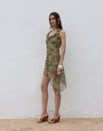 ARENA MINI DRESS SILK CHIFFON EL FELINO