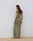 PAREO MAXI DRESS SILK CHIFFON EL FELINO